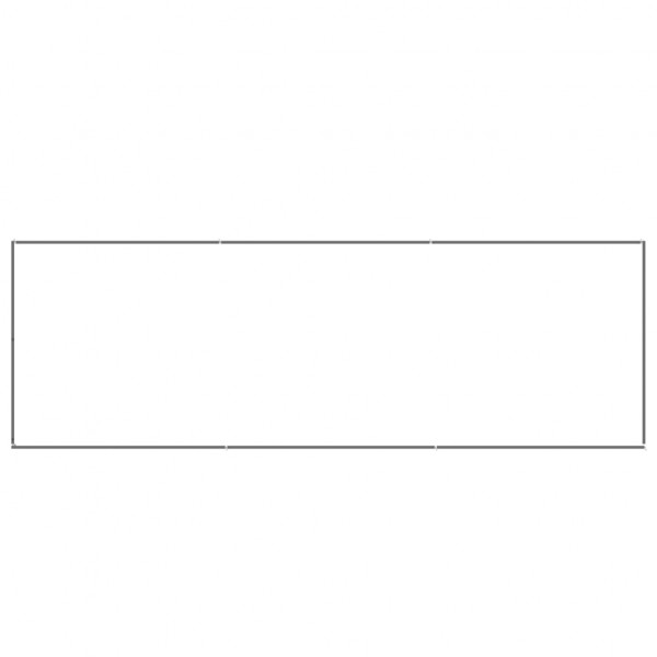 Canil para cães 3 m² aço prateado M 4