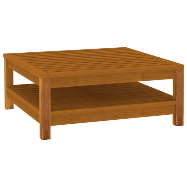 Muebles de jardín 8 pzas cojines madera maciza de acacia M 3