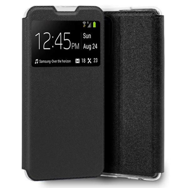 Funda COOL Flip Cover para TCL 205 Liso Negro D