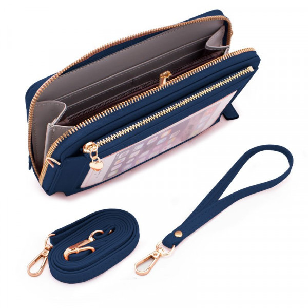 Funda Universal Bag Horizontal Hasta 6.7 pulg COOL Marino M 4