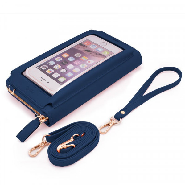 Funda Universal Bag Horizontal Hasta 6.7 pulg COOL Marino M 5