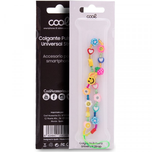 Colgante COOL Universal Smartphone Pulsera Strap Spring M 3