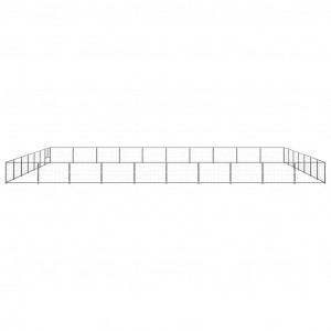 Perrera acero 70 m² negra H