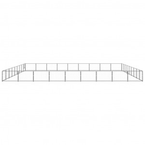 Perrera acero 81 m² negra H