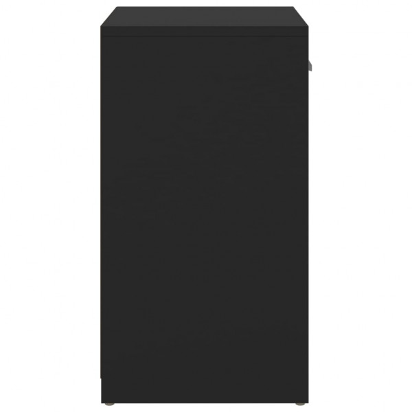 Banco sapateira 94.5x31x57 cm derivados de madeira preto M 4