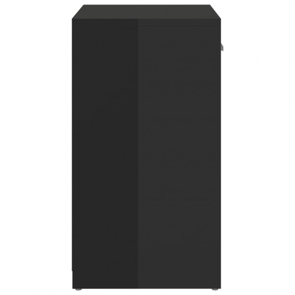 Banco sapateira 94.5x31x57 cm derivados madeira preto brilhante M 4