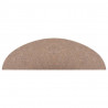 Alfombrilla autoadhesiva de escalera 15 uds beige 56x17x3 cm 5