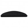 Tapetes de escada autoadesivos 15 pcs 65x22.5x3.5 cm preto 5