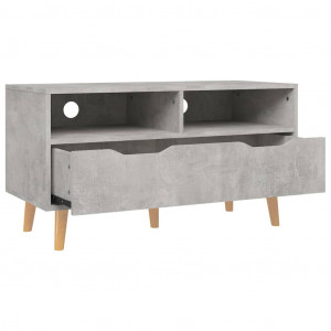 Mueble para TV aglomerado gris hormigón 90x40x48.5 cm H