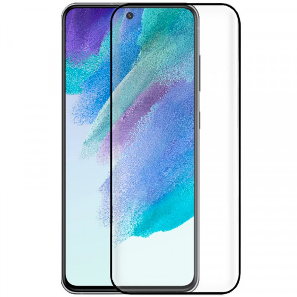 Protector Pantalla Cristal Templado COOL para Samsung G990B Galaxy S21 FE (FULL 3D Negro) D
