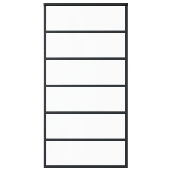 Porta deslizante c/ conj ferragens 102x205cm vidro ESG/alumínio M 4