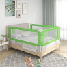 Barra de segurança p/ cama infantil tecido 150x25 cm verde 1