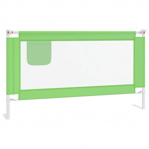 Barra de segurança p/ cama infantil tecido 150x25 cm verde H