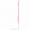 Barandilla de seguridad cama de niño rosa tela 160x25 cm 5
