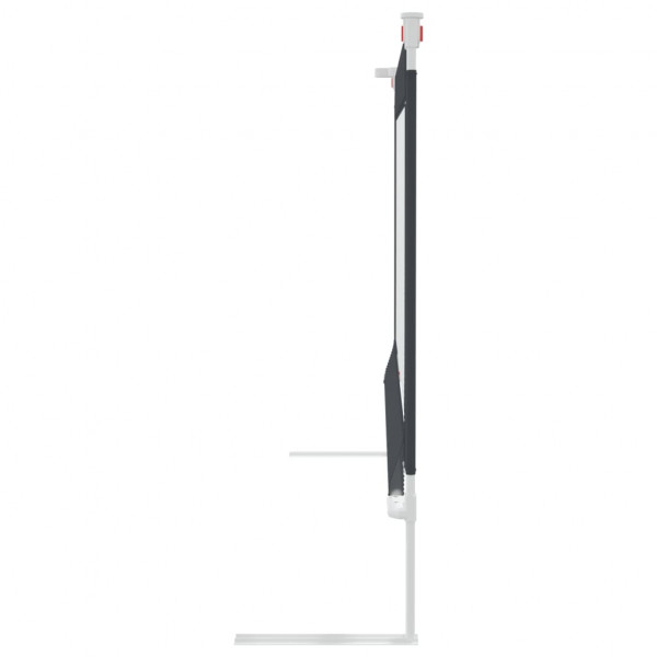 Barandilla de seguridad cama de niño gris oscuro tela 150x25 cm M 5