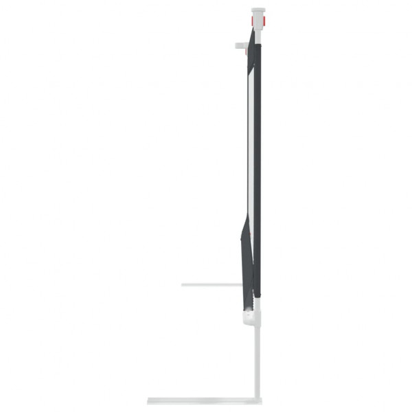 Barra segurança p/ cama infantil tecido 190x25 cm cinza-escuro M 5