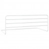 Barra de segurança p/ cama infantil (76-137)x55 cm ferro branco 5