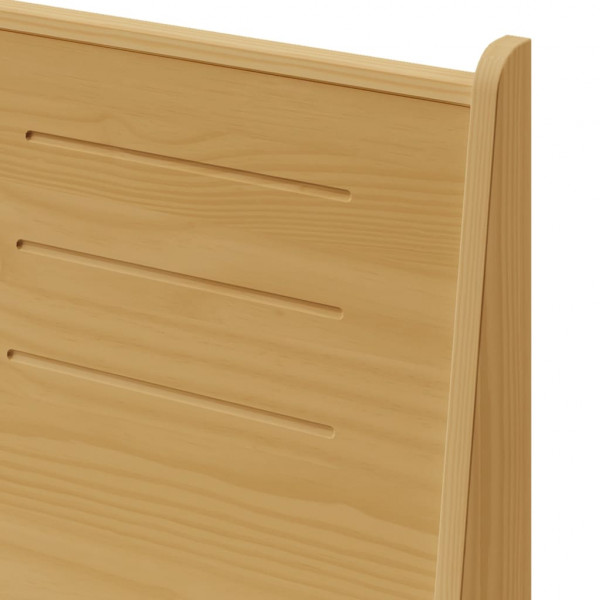 Banco de esquina madera maciza de pino marrón miel 151 cm M 5