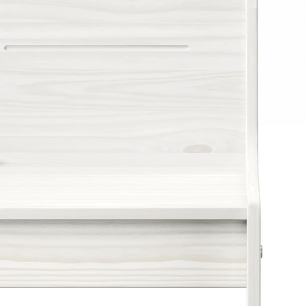 Banco de esquina madera maciza de pino blanco 151 cm M 4