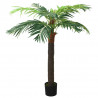 Palmera fénix artificial con macetero 190 cm verde 1
