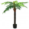 Palmeira phoenix artificial com vaso 190 cm verde 2