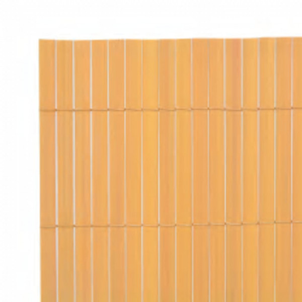 Cerca de jardim dupla face 110x500 cm amarelo M 5