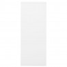 Armario de oficina de acero blanco 90x40x102 cm 3