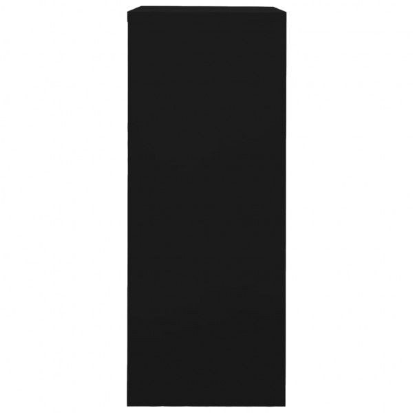 Armário de escritório 90x40x102 cm aço preto M 3