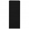 Armario de oficina de acero negro 90x40x102 cm 3