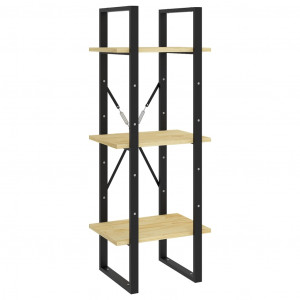 Estante c/ 3 prateleiras 40x30x105 cm pinho maciço H