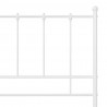 Estrutura de cama 120x200 cm metal branco 5