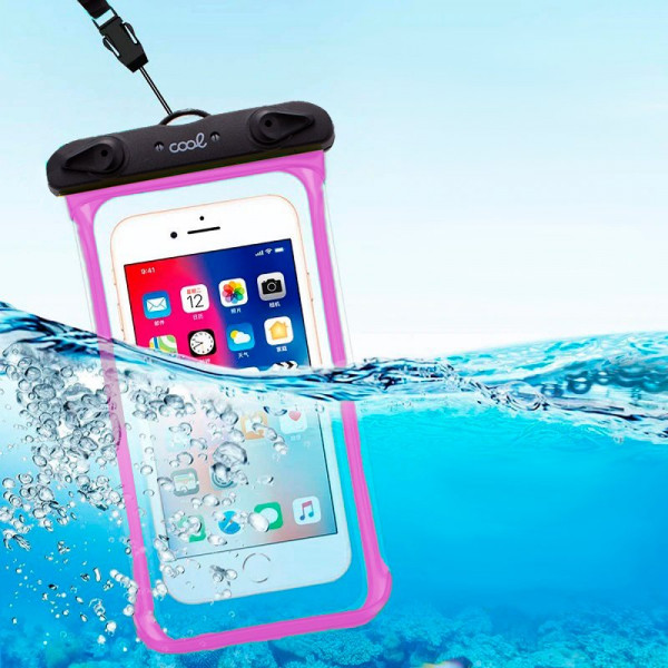 Funda Impermeable Universal Waterproof Rosa M 4
