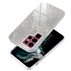 Carcasa COOL para Samsung S908 Galaxy S22 Ultra Glitter Plata H