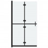 Divisória chuveiro dobrável 120x190 cm vidro fosco ESG 2