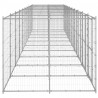 Canil de exterior 24.2 m² aço galvanizado 3