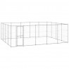 Canil de exterior 24.2 m² aço galvanizado 1