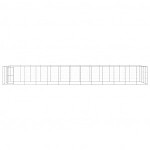 Canil de exterior 53.24 m² aço galvanizado H