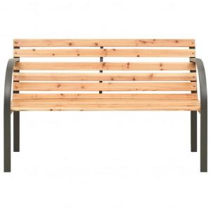 Banco de jardín para niños de madera de abeto chino 81 cm H