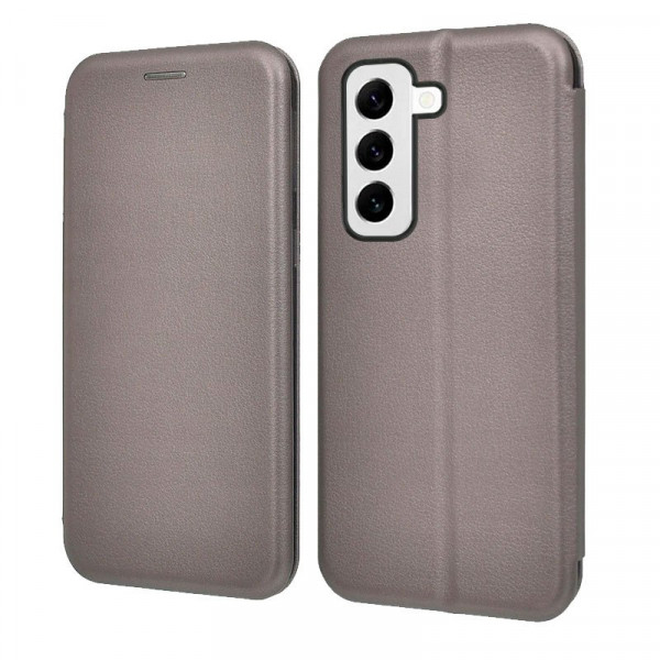 Fundação COOL Capa de Flip para Samsung S901 Galaxy S22 Elegância Prata M 3