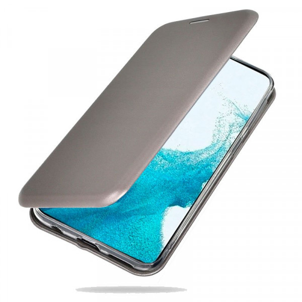 Funda COOL Flip Cover para Samsung S901 Galaxy S22 Elegance Plata M 4