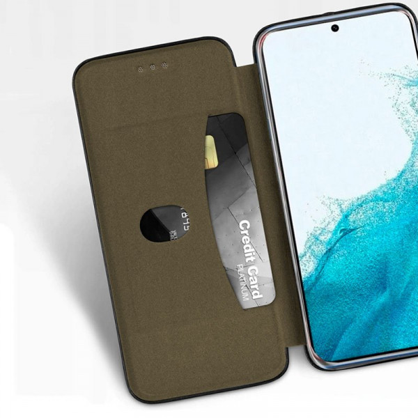 Funda COOL Flip Cover para Samsung S901 Galaxy S22 Elegance Plata M 5