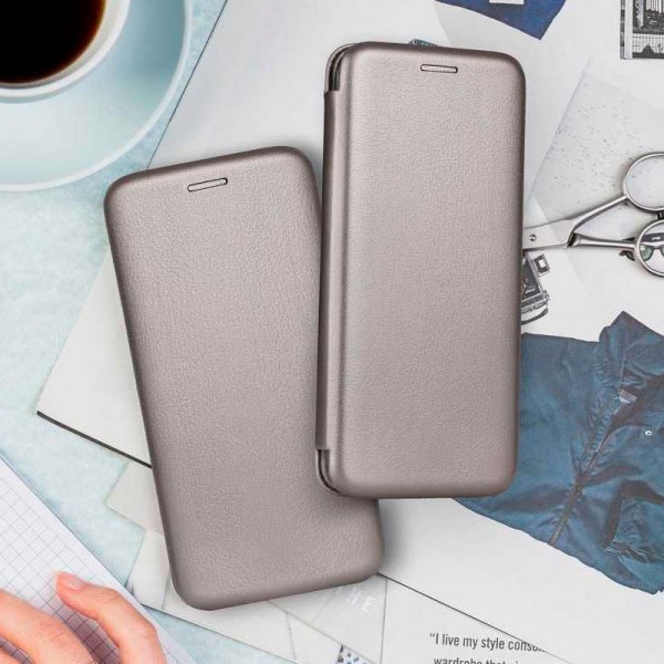 Funda COOL Flip Cover para Samsung S901 Galaxy S22 Elegance Plata M 6
