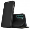 Funda COOL Flip Cover para Samsung S906 Galaxy S22 Plus Elegance Negro 1