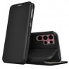 Funda COOL Flip Cover para Samsung S908 Galaxy S22 Ultra Elegance Negro 1