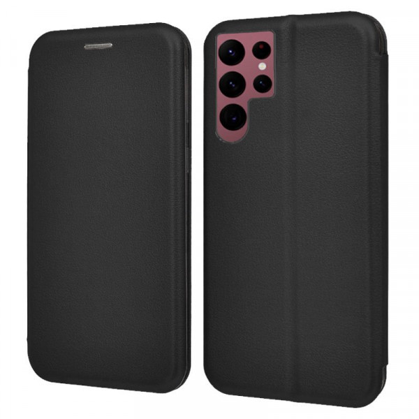 Funda COOL Flip Cover para Samsung S908 Galaxy S22 Ultra Elegance Negro M 4