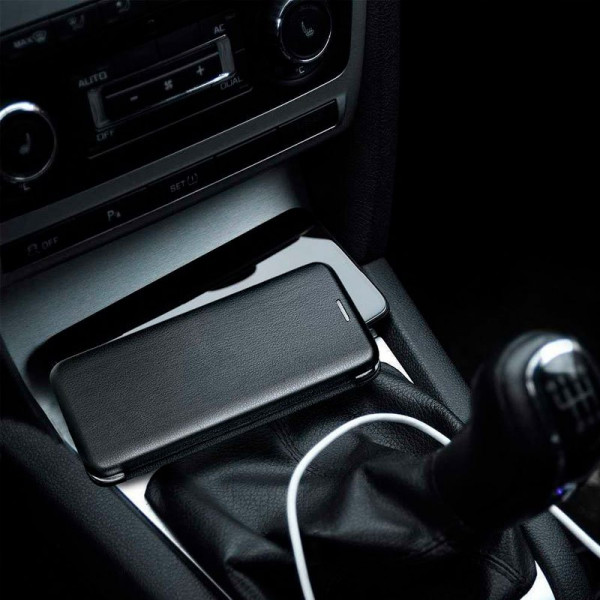 Funda COOL Flip Cover para Samsung S908 Galaxy S22 Ultra Elegance Negro M 6