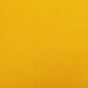 Cadeira de descanso com banco veludo amarelo mostarda H