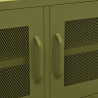 Móvel de TV aço 105x35x50 cm verde-azeitona 3