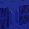 Móvel de TV aço 105x35x50 cm azul-marinho 3