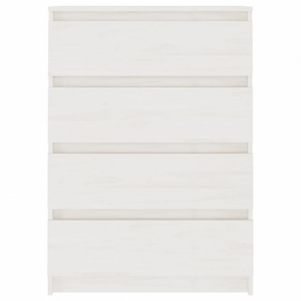 Armario auxiliar madera maciza de pino blanco 60x36x84 cm M 3